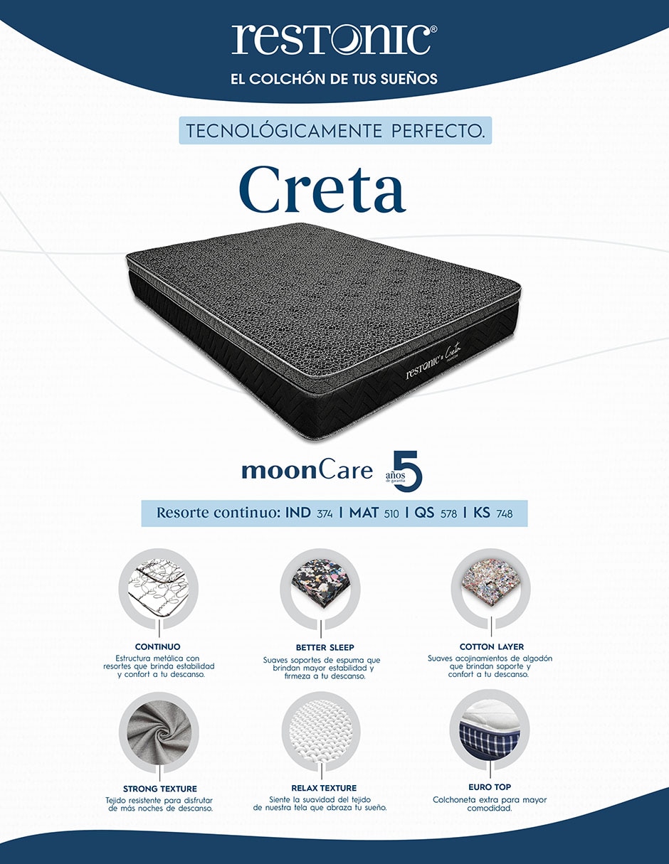 Colchón regular creta 5