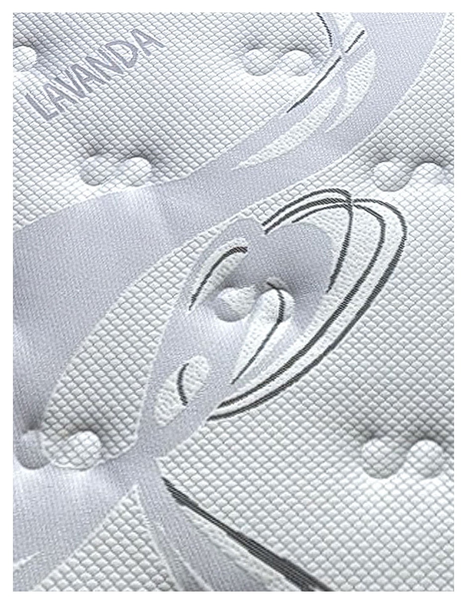 Colchón regular Selther Tranquility Acero & Microcel confort medio