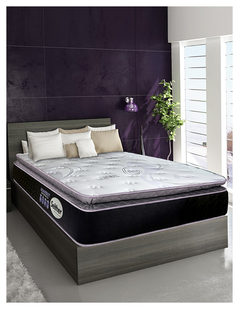 Colchón regular Selther Tranquility Acero & Microcel confort medio