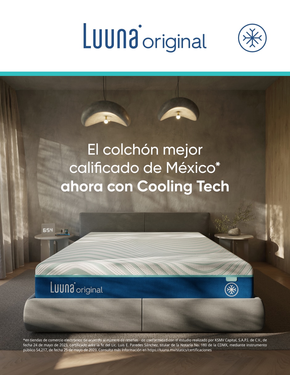 Colchón en caja original cooling 2